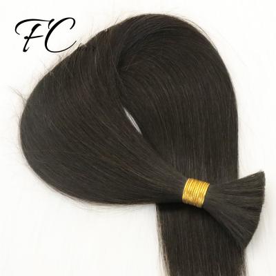 China 100% Natural Virgin Hair Color Remy Human Hair Bulks From A Donor for sale