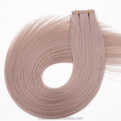 China New Hair Product Indian Remy Blonde Invisible Pu Weft 100% Hair Extension for sale