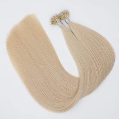 China CSF Silky Straight Unprocessed Double Pulled Remy Cuticle Aligned Nano Ring Hair Extensions for sale