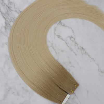 China Different Color Tape Silky Straight Hair Extensions Available Indian Wave CSF Hair Extensions Tape In for sale