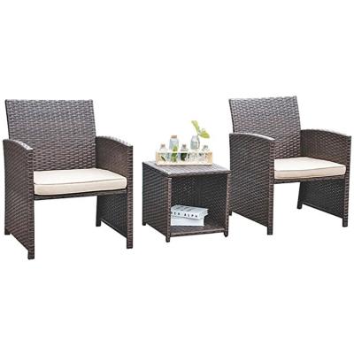 China Garden Set Poly Rattan Furniture / Garden Rattan Wicker Chair Online Sale Sets for sale