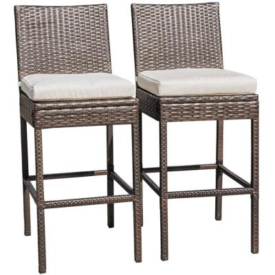 China Cheap garden chair rattan furniture online sale wicker dining chair outdoor rattan chair for sale