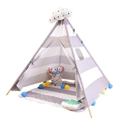 China Sports Toy Indoor and Outdoor Play Toys for Girls/Boys with Pure Cotton Teepee Play Tents for sale