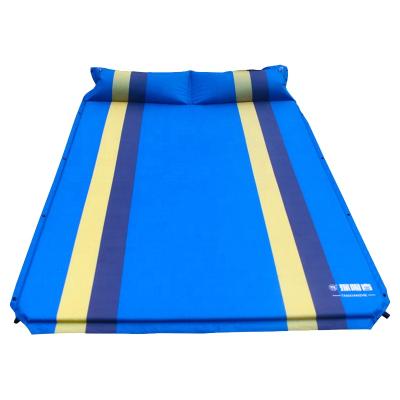 China PVC Double Person Mat Best Sleeping Pad For Inflatable Outdoor Camping Mattress for sale