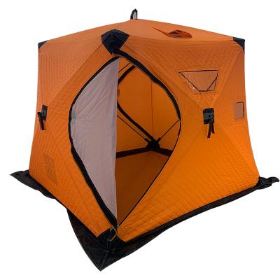 China Diagonal bracing type 2021 factory wholesale ice cold atgainst best selling time fishing tent for sale