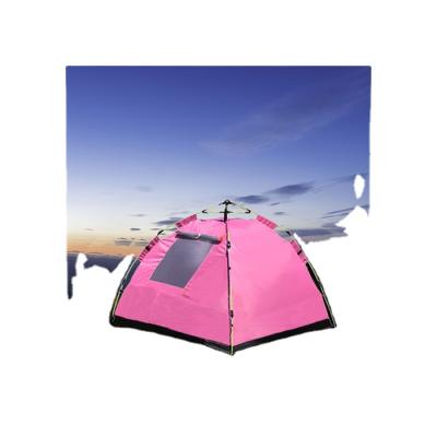 China Diagonal tie type factory price high quality camping tents 8 person living holiday resort large travel glamping tent for sale