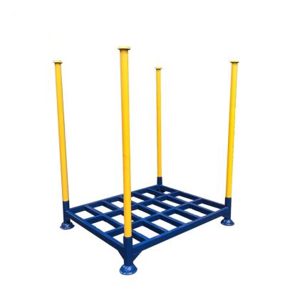 China Corrosion Protection Warehouse Metal Stacking Shelves Customized Portable Detachable Racks for sale