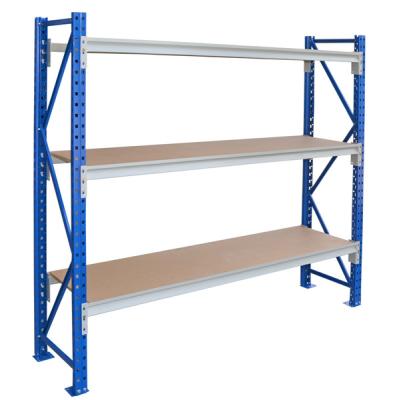 China Corrosion Protection Longspan Shelving, 250kg -1000kg Per Layer Available, Pallet Rack for sale