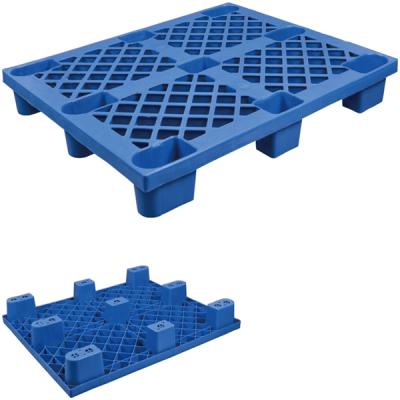 China Heavy Duty Stackable Reinforced Plastic Type Single Faced Euro Logistics Warehouse Pallets for sale