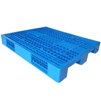 China Hot Sale Single Sided Stackable Reinforced Plastic Type Euro Pallets 1412H(C) for sale