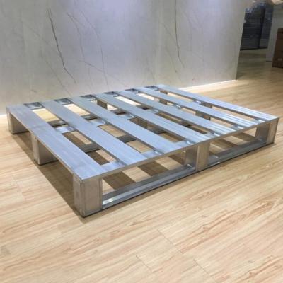 China Corrosion Protection Stainless Heavy Duty Metal Pallets Custom Aluminum Coldroom Pallet for sale