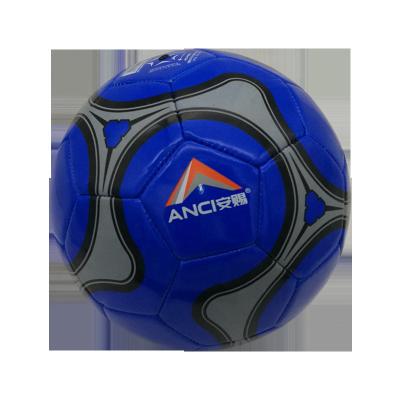 China Custom Sports Goods PU Leather Soccer Ball Machine Stitching Logo Football for sale