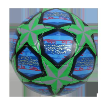 China PVC Customized Logo Soccer Printed PU Leather Stitching Soccer Ball for sale