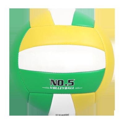 China 18 Panels PU Leather Machine Stitched Training Volleyball 5 Size for sale