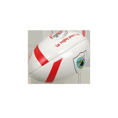 China American Football Training Or Promotion Mini Size Rugby Ball PU Leather Promotional Training Rugby Ball for sale