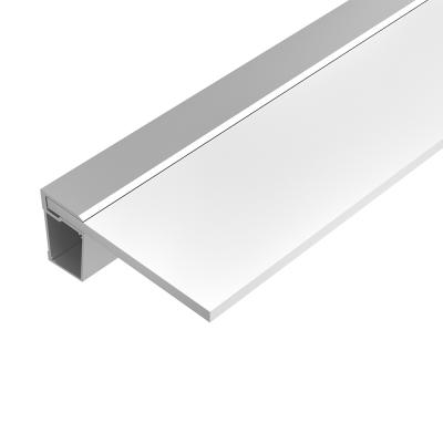 China Commercial Architectural Aluminum Linear Profile LED Profile L3452 Deco Lighting Light Guide Plate for sale