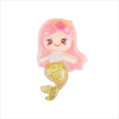 China Japan Resin Clays for Princess Bow Mermaid Cabochons Charm Mini Flat Resin Back Decoration for sale