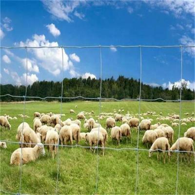 China Easily Assembled Hot Dipped High Tensile Goat Cattle Fence Livestock Fence High Tensile Cattle Fence for sale