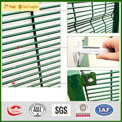 China Easily Assembled 2.5m Long Small Gauge Hole Welded Wire Mesh Fence Heavy For Anti Climb Security Fence 358 Fence for sale