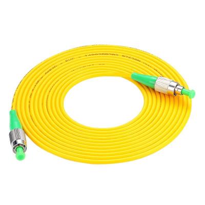 China Simplex Mode Fiber Optic Patch Cord Cable 2.0mm 3.0mm FC/APC-FC/RPA FTTH Fiber Optic Jumper Fiber Optic Jumper FC/APC-FC/RPA for sale