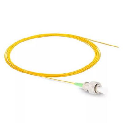 China FTTH 1Fiber 12Fiber FC UPC LC APC Single Mode Fiber Pigtail FC APC 1 Core 12 Core Fiber Optic Pigtail 0.9mm 2.0mm 3.0mm for sale