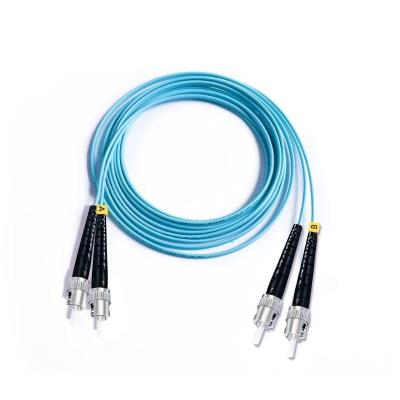 China FTTH Low Insertion Loss St-STMulti-Modo Multimodo Duplex 3M 5M 10m 15M 25M Fiber Optic Patch Cord Jumper OM3 for sale