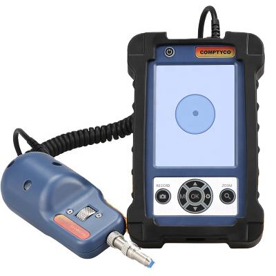 China FTTH COMPTYCO AUA-400 Fiber Optic Inspection Microscope Probe with 3.5 inch Display Screen Monitor for sale