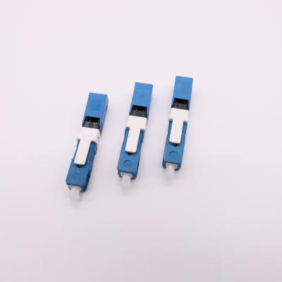 China Communication SC UPC Fiber Optic Connector H-07 Connector Fiber Optic SC Adapter FTTH Single Mode Sc Fast Cold Fast Connector for sale