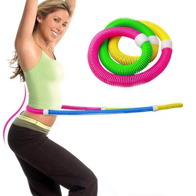 China Stain Resistant Can Be Put In Bag Hoola-Multifunctional Weighted Soft Ring Women Keep Fit Hoops Polynesian Dance Bodybuilding Hoops Weight Loss Hoops for sale