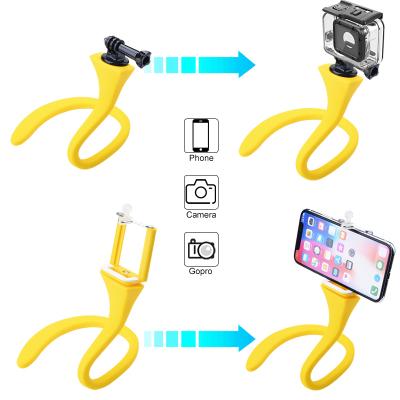 China Mini Stabilize Monkey Flexible Selfie Adjustable Multifunctional Wireless Remote Stick Tripod Phone Holder For Smartphone Camera for sale