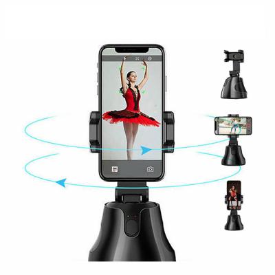 China 360 Degree Rotating Selfie 360 ​​Face Object Selfie Auto Tracking Smart AI Geniuses Smart Auto Tracking Phone Holder for sale