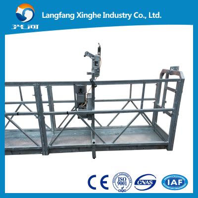 China ELEVATOR aluminium alloy / hot galvanized suspended platform / suspending cradle for sale