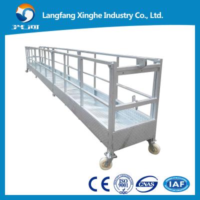 China zlp630 steel suspended scaffolding , sky climber , roof cleaning suspended platform for sale