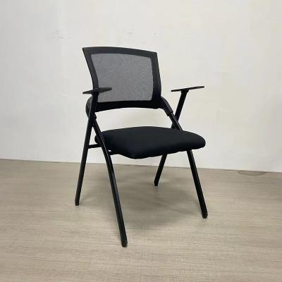 China Foldable Foldable Office Chair With Writing Board And Training Chair for sale