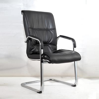 China Other Special Office Chair For Meeting Room Foot Meeting Chair Leather Fixed Staff Chair for sale