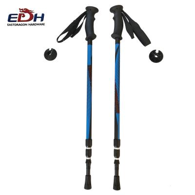 China Custom Telescopic Aluminum Rise Walking Hiking Poles Trekking Poles for sale