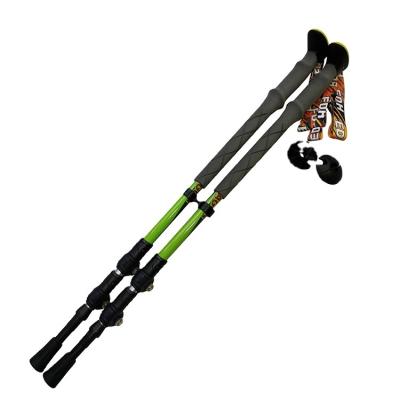 China Lightweight Lightweight Telescopic Hiking Pole Shockproof Non-Slip Trekking Stick Walking Stick Pole for sale