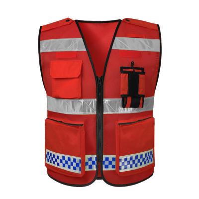 China High Visibility Customized Hi Vis MESH Vest Safety Reflective Security Vest Yellow Reflective Vest for sale