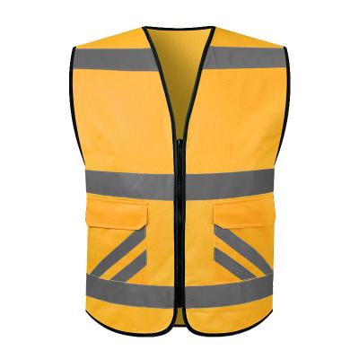 China Mesh Multifunctional Outdoor Multi-ply Engineering Construction Multi-pocket High Visibility Reflective Vest for sale