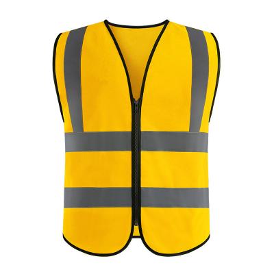 China High Visibility 2021 Cheap Night Vest Yellow Road Safety Hot Selling Reflective Vest for sale