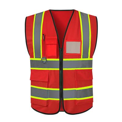 China High Quality Safety Safty Vest High Visibility Jackets Reflective Running Gear Vest for sale