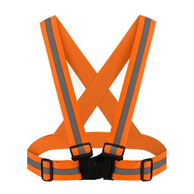 China 2021 Motorcycle High Visibility Safety Reflex Clothing Products High Reflective Waist Vest Belt For Construction Work for sale