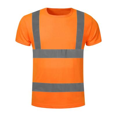 China High Visibility Work Visibility Safety Pattern Reflective Reflective Advertising T-shirt for sale