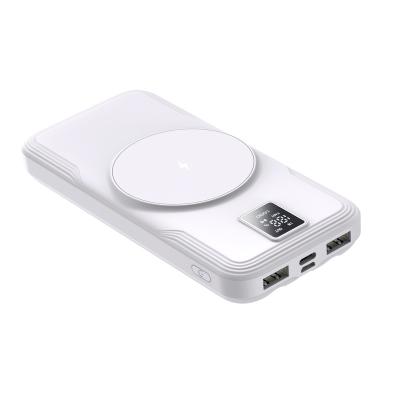 China Support 10000mAh PD20W USB 22.5W Fast Fast Charger Charging Mobile Power Bank with Wireless Charging Function for sale