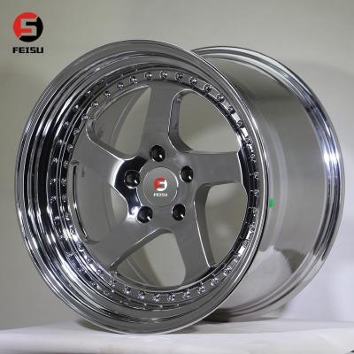 China 18inch 19inch Aluminum ZEDD 5*114.3 Truly Instant Deep Lip Cocave Racing Alloy Wheels for sale