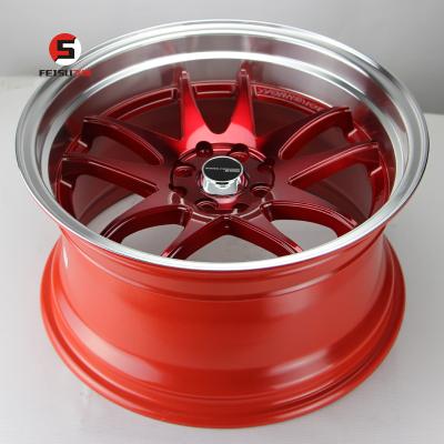 China Alloy wheels 18x9 pcd 5x100 5x120 5x114.3 c2rp light sport racing upset wheels mags rims for touring car for sale