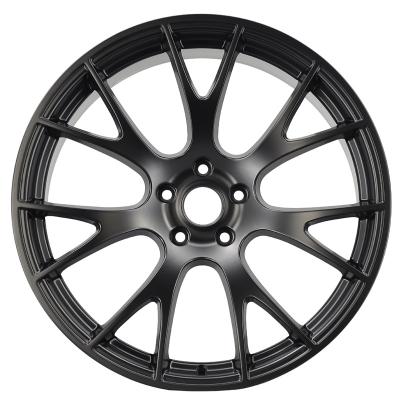 China 20 Inch PCD Black Color Racing Car Aluminum Alloy 5*115 Wheels Rims Tires Fit For Chrisler Dodge America Strong Power Cars for sale