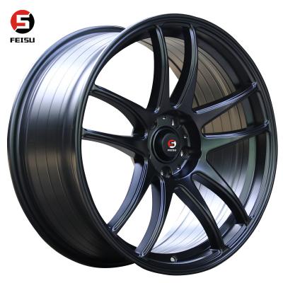 China Doulbe 5-Spokes 19inch Passenger Carwheels Double 5 Spokes Racing Rims Mags Popular Design After Market Rines Lightweight 5hole Shape for sale