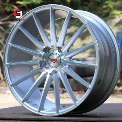 China ALLOY 18 inch vossenVF silver 5*114.3 racing alloy wheels for passenger cars for sale