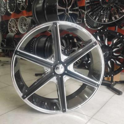 China Aluminum Alloy 24 Inch Chrome Pickup 4x4 Car Alloy Wheels Mag Rims 6x139.7 for sale